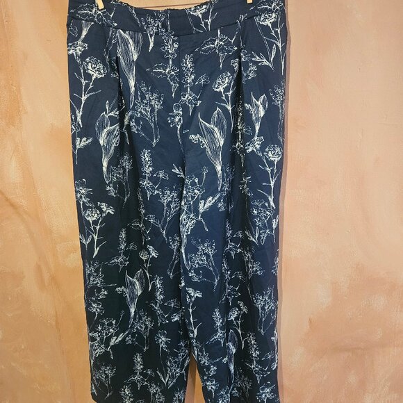 cider wide legged floral trousers - Picture 1 of 2
